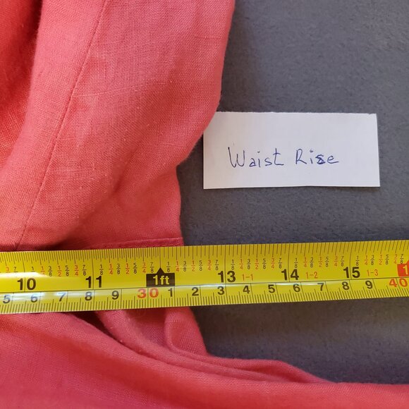 Jones New York Sport Dress Pants Size 6 Coral Pink Straight Leg Casual Mid Rise - Picture 10 of 13